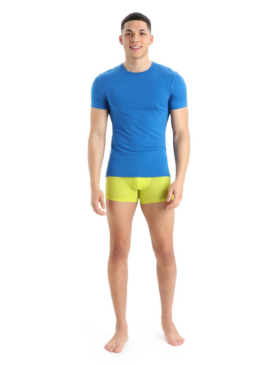 Bielizny Icebreaker Cool-Lite™ Merino Anatomica Boxers Męskie Żółte | PL 1629NWYB